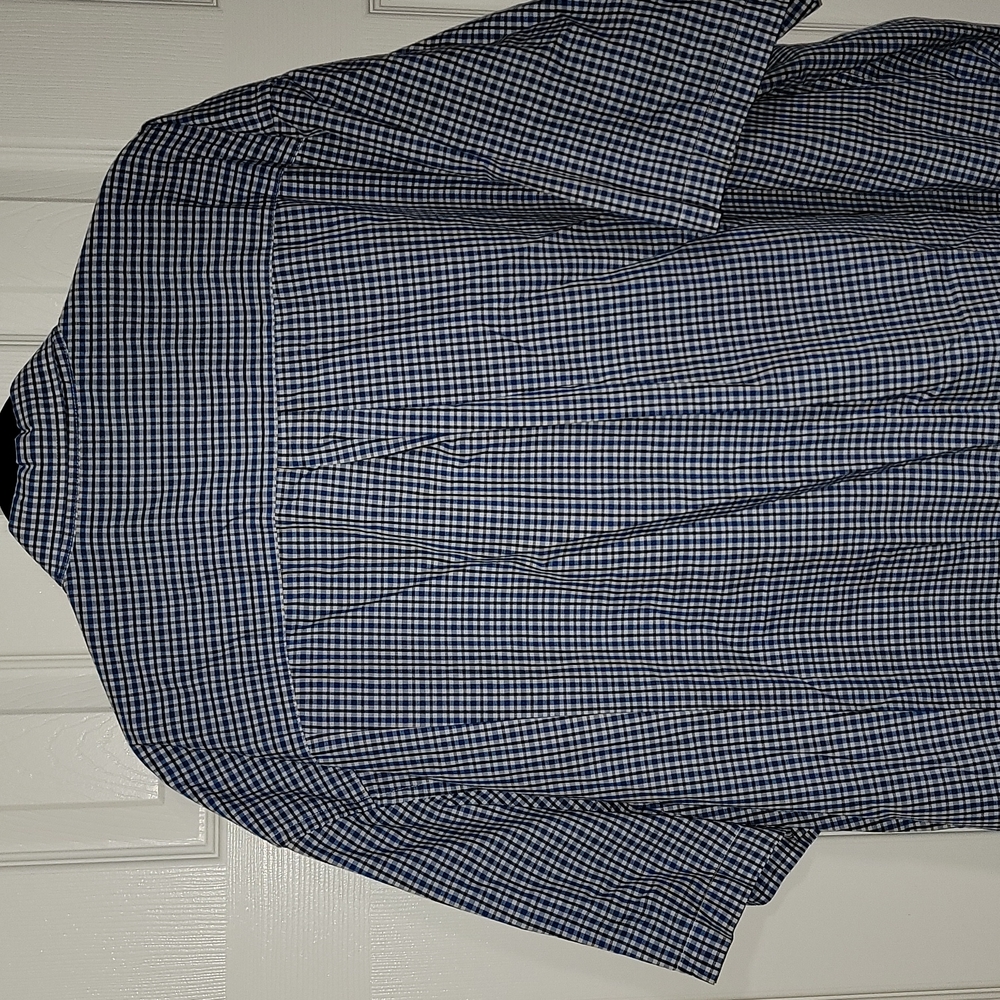 4XLT Harbor Bay Easy Care Sport Shirt. - Picture 3 of 3